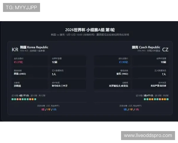 韩国VS捷克小组赛战况回顾及两队在世界杯中的排名位置分析